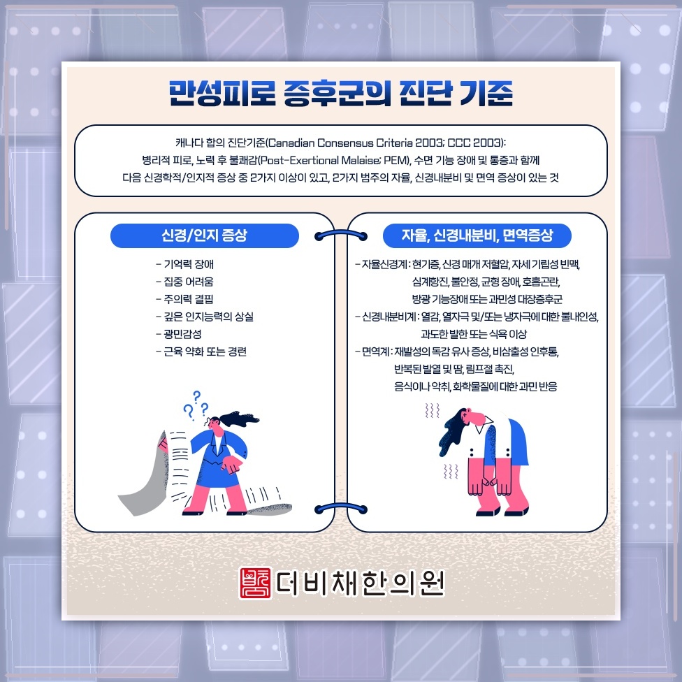 휴식 뒤에도 남는 무거운 피로감, 만성피로의 한 모습