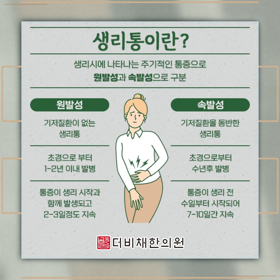 반복되는 생리통, 익숙함보다 원인 확인이 먼저